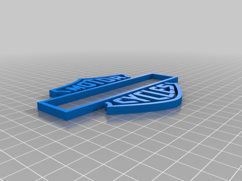 Insegna Decorativa Stile Harley-Davidson 3D – Arte Motociclistica Personalizzata